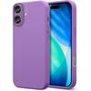 Protective Case - BOOLING - for iPhone 17 - Non-Slip Shockproof Anti-Scratch Silicone Purple