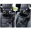 Cartoon Cushion Black Cat Car Neck Pillow Seatbelt Shoulder Covers Cat Headrest Car Headrest