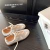 Retro Leather White Casual Versatile Summer Little White Shoes Women's Low-top Sports Board Shoes