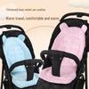 Universal Cotton Cushion Pad for Baby Strollers and High Chairs - Thickened, Four Seasons Use (Autumn/Winter Backrest, Umbrella Stroller).