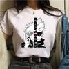 New Satoru Gojo Print T-Shirt Fashion Anime Harajuku Tees Summer Casual Round Neck Comfort T-Shirt