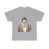 Seinfeld Kramer Art Graphic Print Short Sleeve Unisex Heavy Cotton T-Shirt