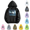 Sweatshirts For Teen Girls Long Sleeve Print Casual Graphic Hoodies Drawstring Pullover Cute Oversized Hoodie