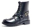 WILDWING Black 25cm Genuine Leather Motorcycle Perfect for Walking Around Recommended for Beginners Boots, Stylish, Town,
