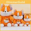 Toy Animal Plush Cartoon Fox Corgi Stuffed Doll Girl Children Gift Birthday