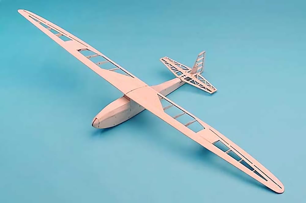 OK Mokei PILOT Grunau Baby Balsa Kit Glider Ladder Plane 12178 (0.93m)