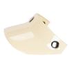 Universal Motorcycle 3 Snap Button Visor Flip Up Down Open Face Helmet Wind Shield