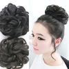 Hot Women Lady Wavy Curly Dish Hair Bun Extension Hairpiece Chignon Scrunchie