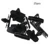 25Pcs 68039280AA Fender Flare & Rocker Moulding Clips For Jeep Wrangler JK Ram