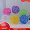 Waterproof Outdoor Rattan Ball Lights - Garden, Courtyard & Christmas Decorations