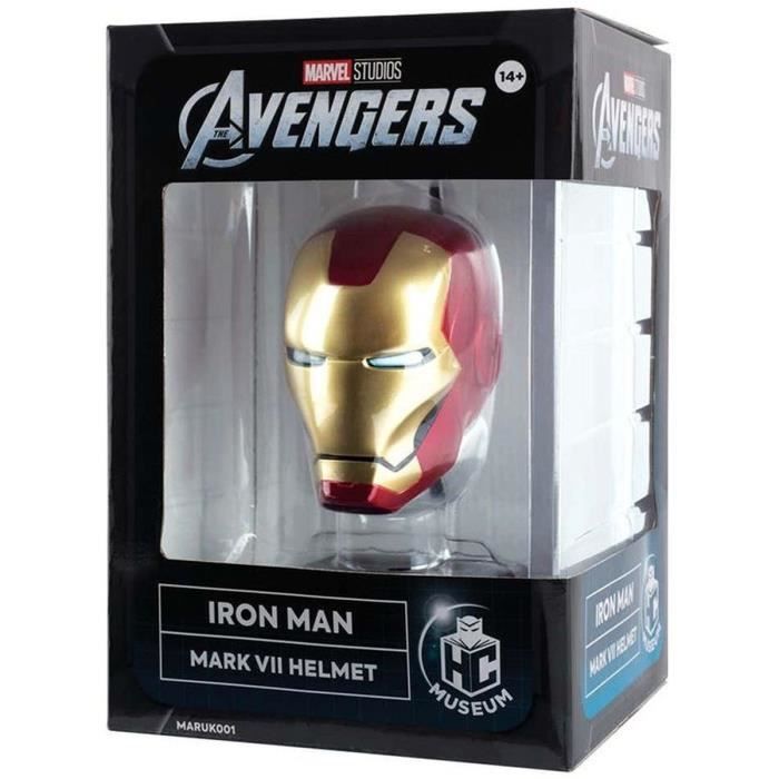 Figurine Casque - EAGLEMOSS - Iron Man Mark VII - 16 Cm