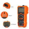 RICHMETERS RM113D NCV Digital Multimeter 6000 Counts Auto Ranging AC DC Voltage Temperature Measuring Meter Flash Light