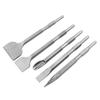 Hex Shank Electric Hammer Bull Point Flat Spade Chisel Bit SDS Plus Break Concrete Brick Wall Drilling