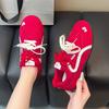 Shoelaces Summer New Round Head Flat Bottom Low Top Fashion Casual Comfortable Sports Women