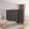 VidaXL Room Divider 4 Panels Folding Room Separator Privacy Screen Partition Decoration Living Room 350283