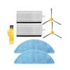 Side Brush Hepa Filter Mop Cloths Roller Brush for Neatsvor X500 X600 Robot Vacuum Cleaner Accessories Roller Brush for Neatsvor