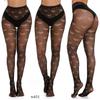 High Elasticity Jacquard Fishing Net  Sexy Silk Stockings Spider Web Silk Stockings White Moon Butterfly Jumpsuit Silk Stockings
