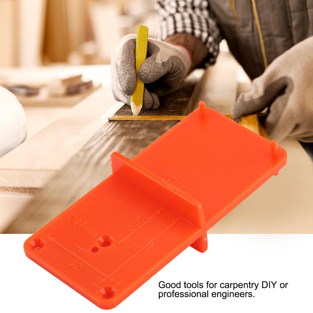 Hinge Guide Woodworking Opener Template For Door Cabinet Plate Positioning Tool