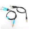 Headphone Splitter for Computer 2 Dual 3.5mm Male To 3.5mm Stereo feMale AUX Audio Y Splitter Cable Headset To PC Adapter