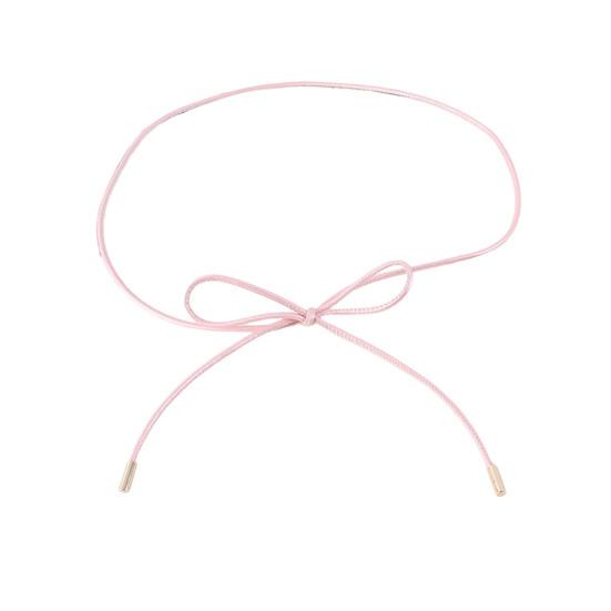 Imitation Leather Belt Lace-up Decorative Waistband Dress Shirt Tops Belt Versatile Fashion Accessory