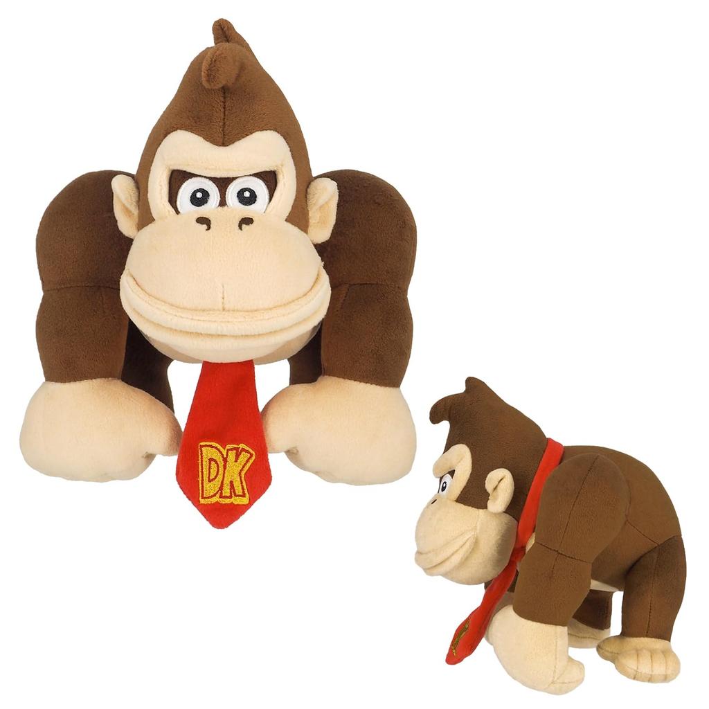 Sanei Boeki Super Mario ALL STAR COLLECTION Donkey Kong W17 X D19 X H20cm Plush Toy AC20 (S)