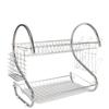 Space-saving S-Shaped Dish Drainer 2 Tier Tableware Holder Shelf Cup Drainer  Chopsticks