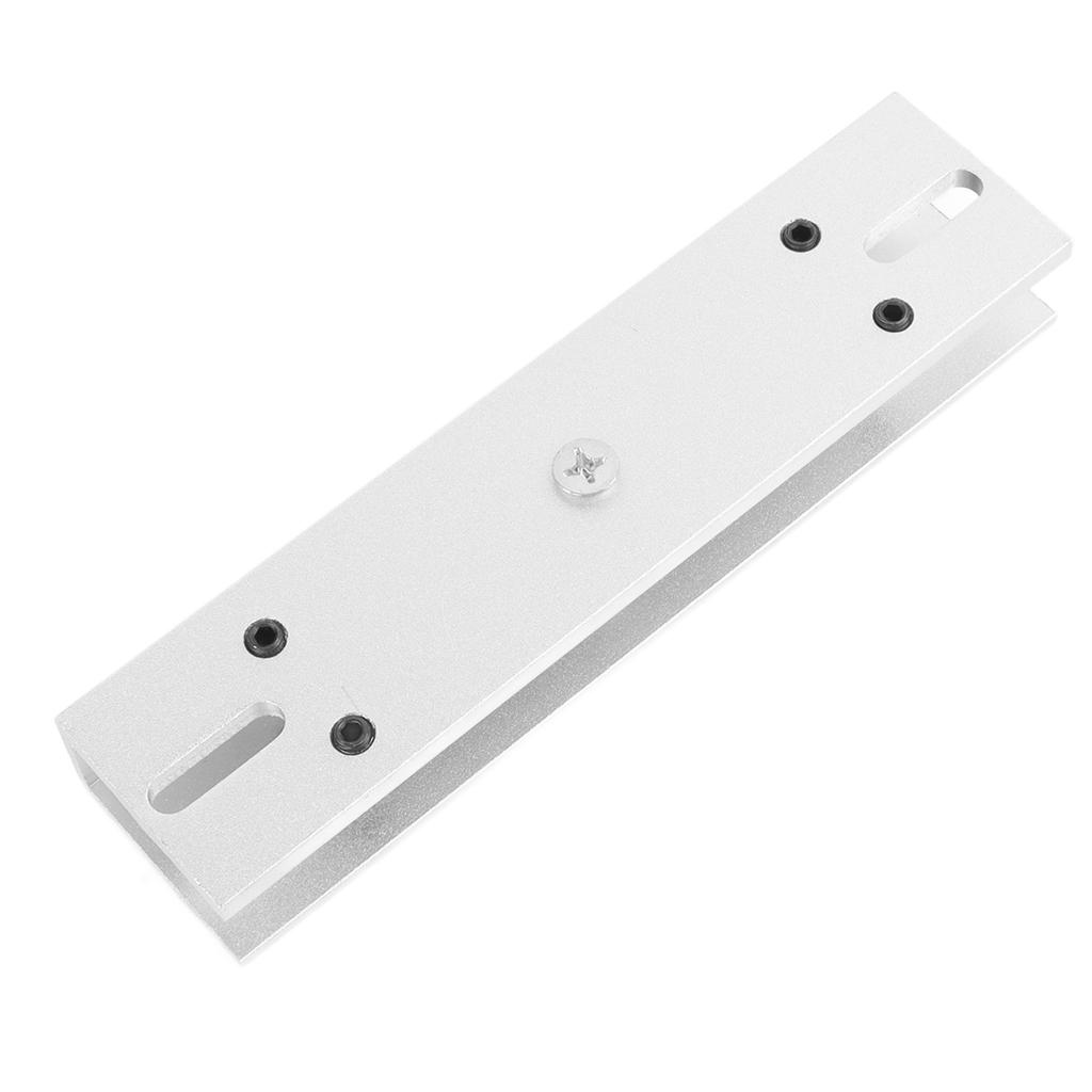 U Shape Bracket for Magnetic Lock Aluminum Alloy 617LBS Capacity Lightweight for Glass Metal Wood