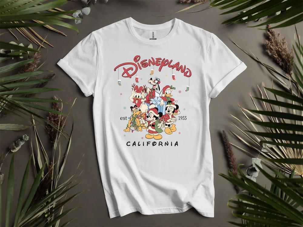 Disneyland California Christmas Mood T-shirt T Shirt Men Women Unisex Tshirt L35