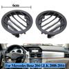 LHD RHD Black Car Dashboard Front Air Conditioning AC Vent Grill Panel For Mercedes Benz W204 X204C GLK Class 2007-2016
