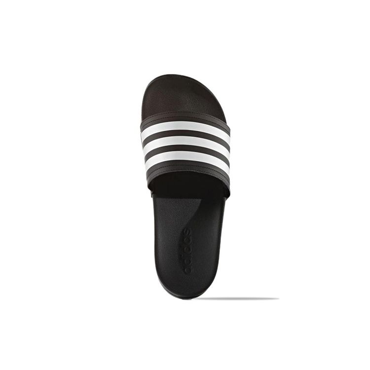 Adidas Adilette Comfortable Durable Slippers Women Footwear Black White BA9300