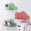 Cute Cloud Wall Mount Home Decoration DIY Holder Household Bathroom Toilet Towel Clothes Storage Rack
