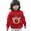 Toddler Baby Long Sleeve Print Christmas Deer Tops  Sweatshirt