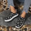 Plus Size Sneakers Women Casual Flat Canvas Shoes Denim Shoes Flat Canvas Tennis Shoes