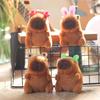 Cute Cute Kapibala Pendant Plush Toy Doll Capybar Bag Hanging Decoration Keychain Doll Doll