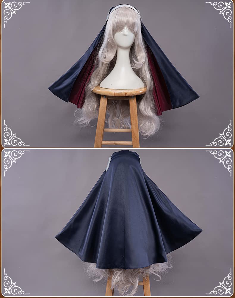 Шарлотта Монахиня Сестра Сексуальная Фигура Одежда Эмоциональная Фотография Косплей Костюм M [Одежда Принцессы]