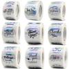 1inch About 500 Pcs Round "Thank You for Your Order""Happy Mail" Stickers Colorful Floral Silver Diy Handmade Seal Labels Stickers
