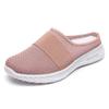 Fashion Women Walking Shoes Cushion Slip-On Orthopedic Diabetic Ladies Platform Mules Mesh Lightweight Slipper Wedge Female Sneaker
