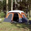 Family Tent - vidaXL - Model with LED - 6 Persons - Waterproof - Quick Release