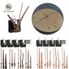 Wood Pointer Clock Mechanism Scanning Clock Hands Kit Silent Wall Clock Parts