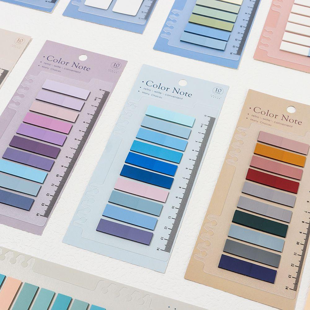 Bookmark Office Supplies Tab Strip Index Flags Sticky Notes Memo Pad Paster Sticker Loose-leaf