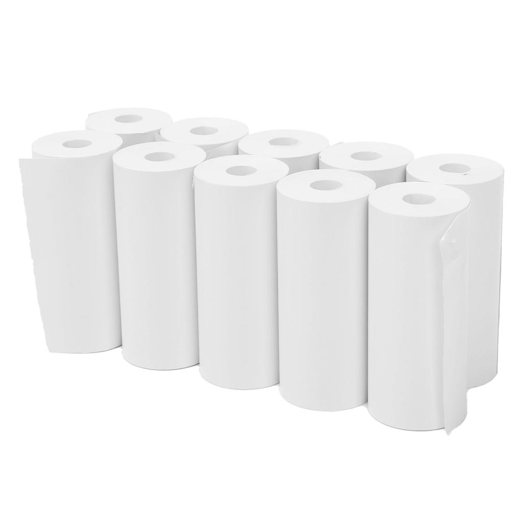 10 Rolls Instant Camera Print Paper 57x25mm Thermal Print Paper for Refill Spare Accessory