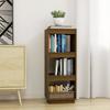 VidaXL Bookcase-Room Divider Honey Brown Solid Pine Wood