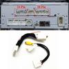 2 Pcs 28Pin Front Camera And 24Pin Rear Camera Adapter Cable For Car Accessories Set
