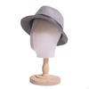 Mannequin Head Model Wig Display Multipurpose Wooden Stand Hat Rack Holder for