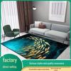 Custom Luxury Printed Carpet for Living Room or Bedroom