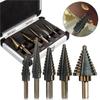 5Pcs Hss Cobalt Multiple Hole 50 Sizes Step Drill Bit Set Tools