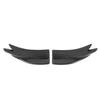 2pcs Rear Bumper Side Spoiler Carbon Fiber Style Surround Decoration Universal for Car