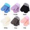 Thick Kids Gloves Plus Velvet Baby Gloves Keep Finger Warm Warm Mittens  Baby Kids