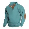 Spring And Autumn Men's Standing Collar Sweatshirt Is Outdoor Casual Sweaters Tops