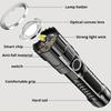 LED Flashlight Super Bright High Lumens Waterproof Compact Portable Rechargeable Tactical Flashlight Emergency Torch